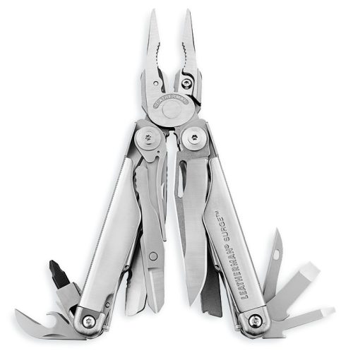 LEATHERMAN multifunkicós szerszám Surge natúr, fekete tok