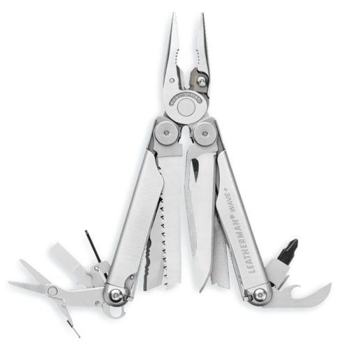 LEATHERMAN multifunkciós szerszám Wave Plus natúr, fekete tok