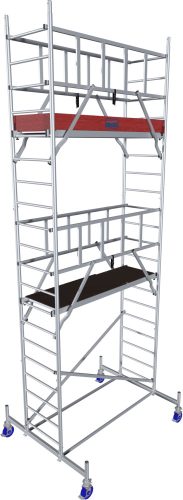 Krause PROTEC alumínium gurulóállvány   6,3m