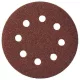 Tépőzáras csisziszolópapír KLINGSPOR 150mm 6lyukú P100