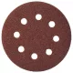 KLINGSPOR PS22K tépőzáras csiszolópapír 125mm 8 lyukú  P 80 (89489)
