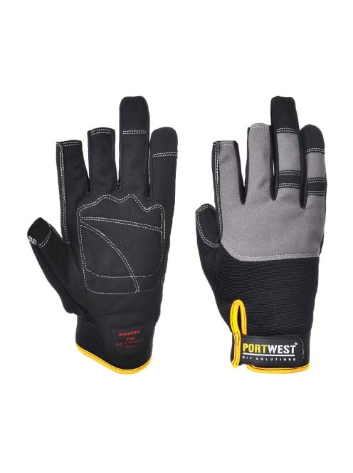PORTWEST Védőkesztyű Powertool fekete L