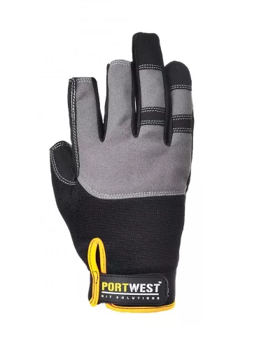 PORTWEST Védőkesztyű Powertool fekete L