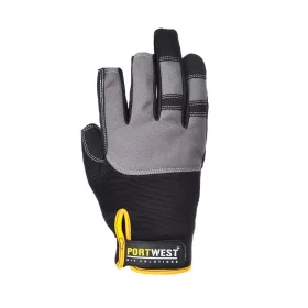 PORTWEST Védőkesztyű Powertool fekete  M