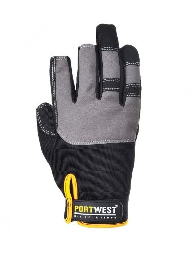 PORTWEST Védőkesztyű Powertool fekete  M