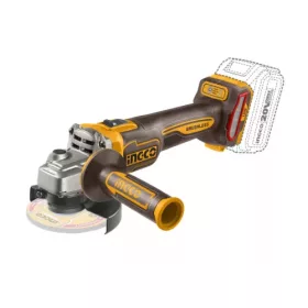   INGCO Akkus sarokcsiszoló géptest 125mm szénkefe nélküli 20 V