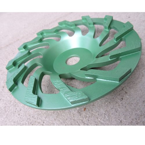 Gyémánt csiszolótárcsa DIATECH CCW-STD 180x22,2x5,5 JJ szegmentált zöld