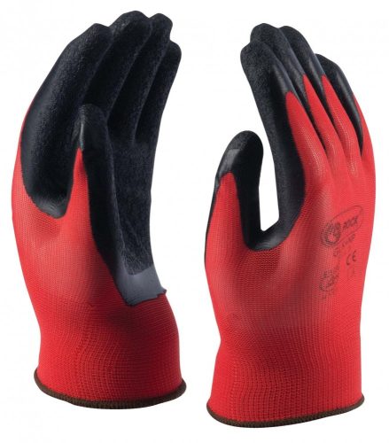 Védőkesztyű MO FIREANT mártott latex 08