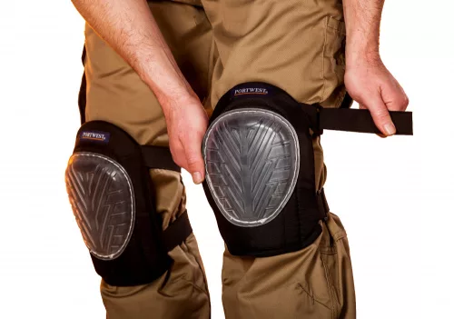 Térdvédő Super Gel fekete KP30