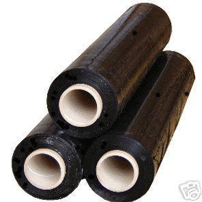 Stretchfólia kézi FEKETE 23 mic 2,3 kg (6db/karton)