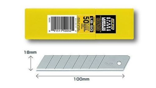 Olfa penge 18 mm LB-50 50db./cs.