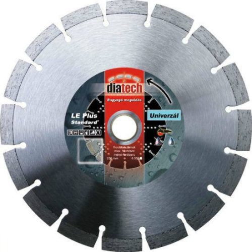 Gyémánttárcsa DIATECH LE PLUSSZ 150x22,2x10