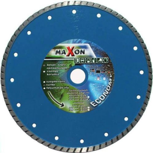 Gyémánttárcsa DIATECH Turbo MAXON CLASSIC 125x22,2x7