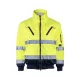 Munkavédelmi jóláthatósági télikabát PILOT 3in1 sárga/navy  XL