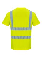 Munkavédelmi jól láthatósági póló sárga L