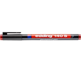   EDDING alkoholos filc OHP, 0,3 mm, "140 S" piros (10db/doboz)