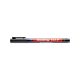 EDDING alkoholos filc OHP, 0,6 mm, "141 F" fekete (10db/doboz)