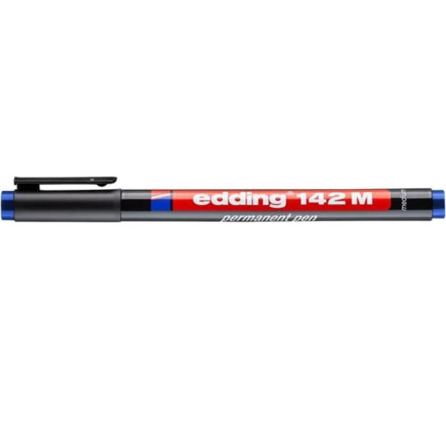 EDDING alkoholos filc OHP, 1 mm, "142 M" kék (10db/doboz)