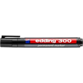  EDDING alkoholos filc 1,5-3 mm, kúpos, "300" fekete (10db/doboz)