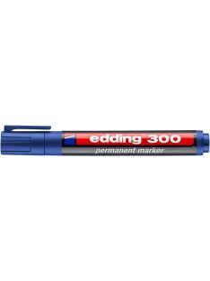   EDDING alkoholos filc 1,5-3 mm, kúpos, "300" kék (10db/doboz)