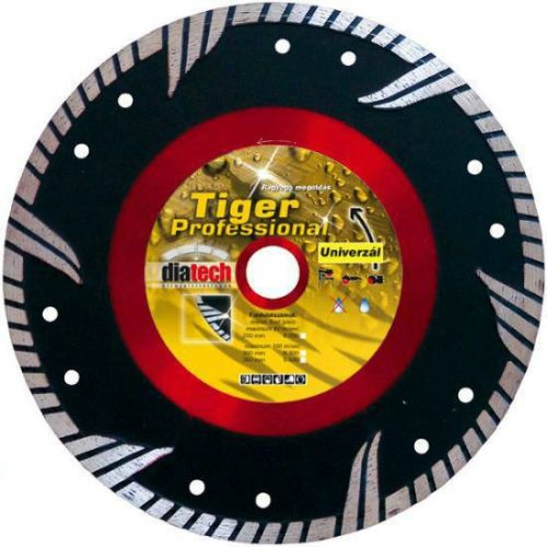 Gyémánttárcsa DIATECH Turbo TIGER 230x22,2x10