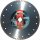Gyémánttárcsa DIATECH Turbo Wolf Tools TS 230x22,2x10