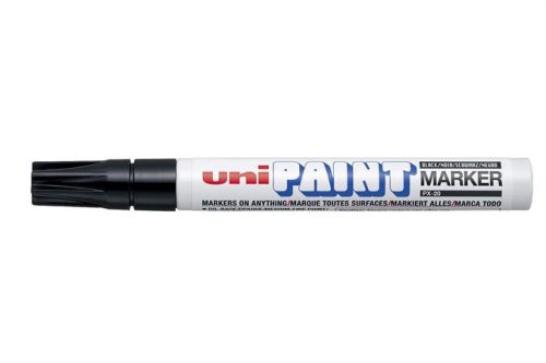 UNI lakkfilc vastag 2,2-2,8 mm, "PX-20", fekete