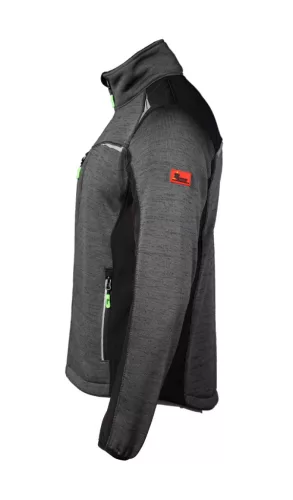 Munkavédelmi pulóver Yukon fekete softshell 2XL