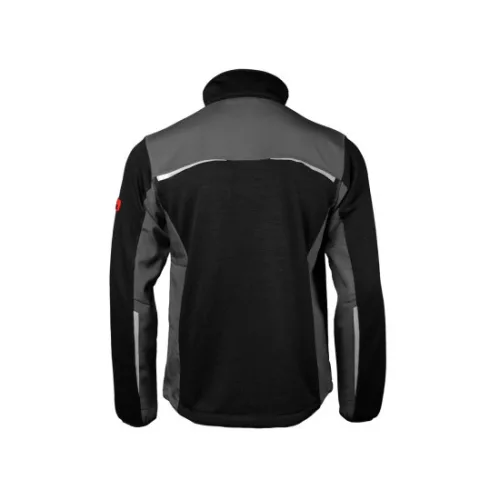 Munkavédelmi pulóver Yukon fekete softshell  L