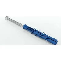 Rawlplug szerelt dűbel csavarral süllyesztett fejjel