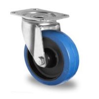 CA.KRP szuperelasztikus, tűgörgős, önbeállós, kék gumi kerék