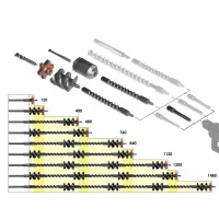 Ratio rendszerű faláttörők és tartozékaik 